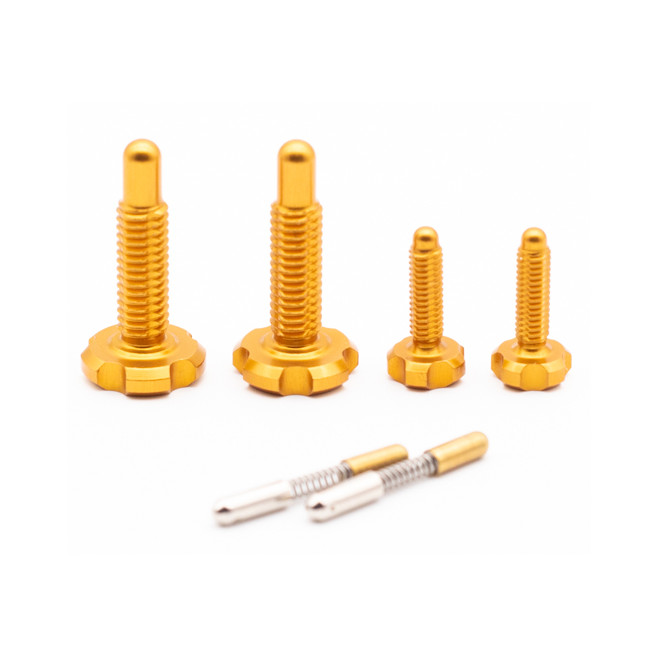 Produktbild von OAK Components Root Lever Pro Schrauben-Set - gold