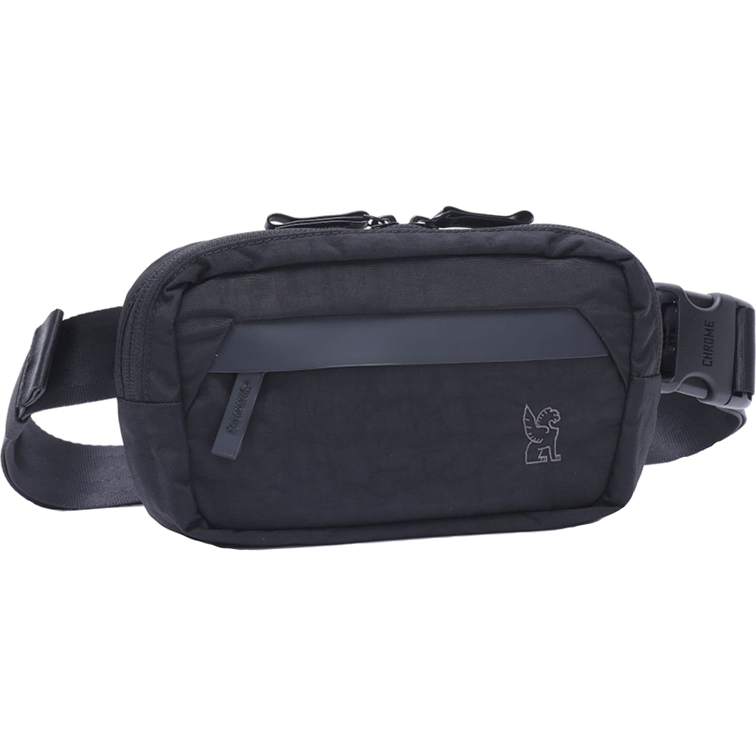 ХРОМИРОВАННАЯ сумка-слинг Sabin - 1,5 л - Черная