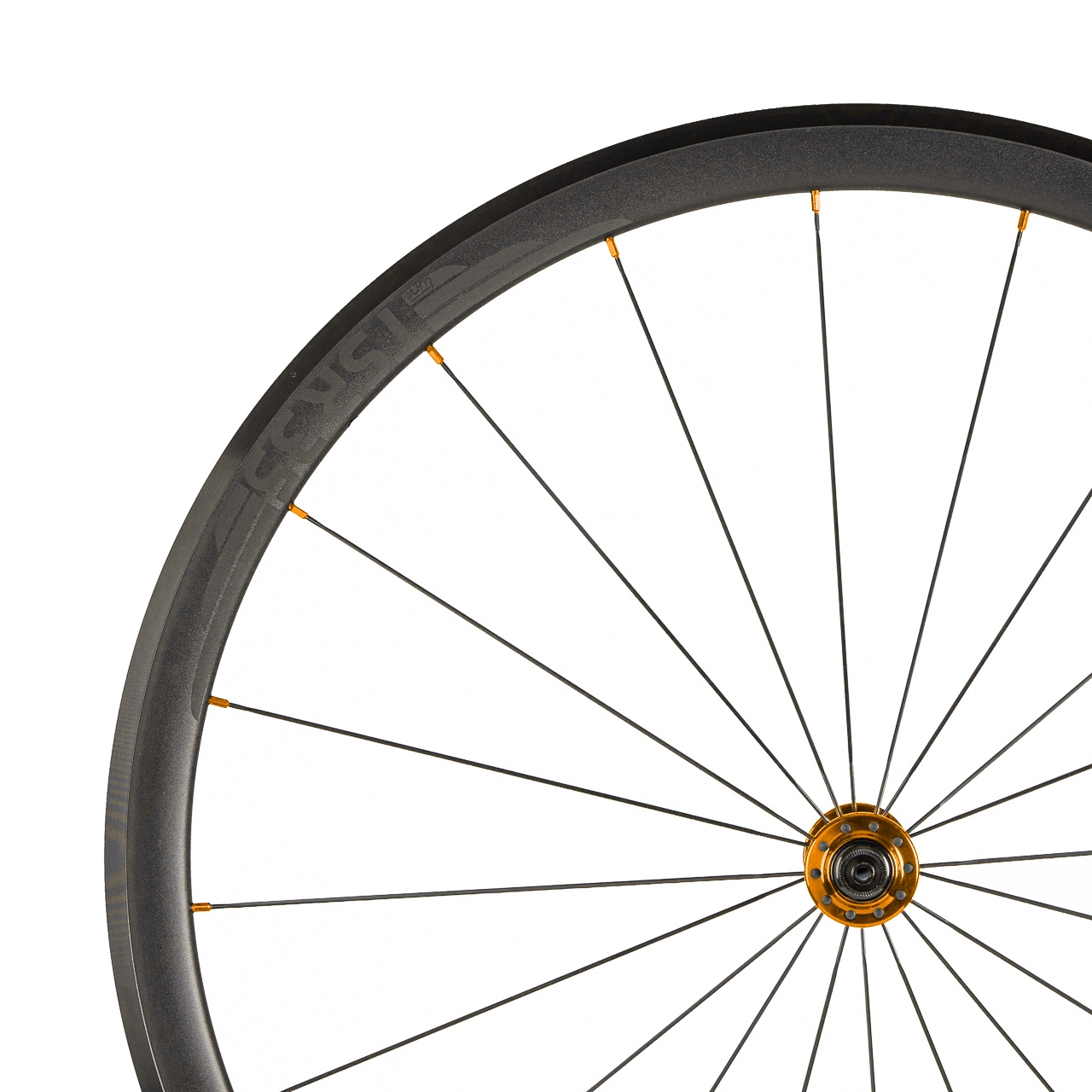 Produktbild von Tune TSR35 Vorderrad - 28&quot; | Mig | Standard Lager | Clincher | QR 100 - 20-Loch - orange