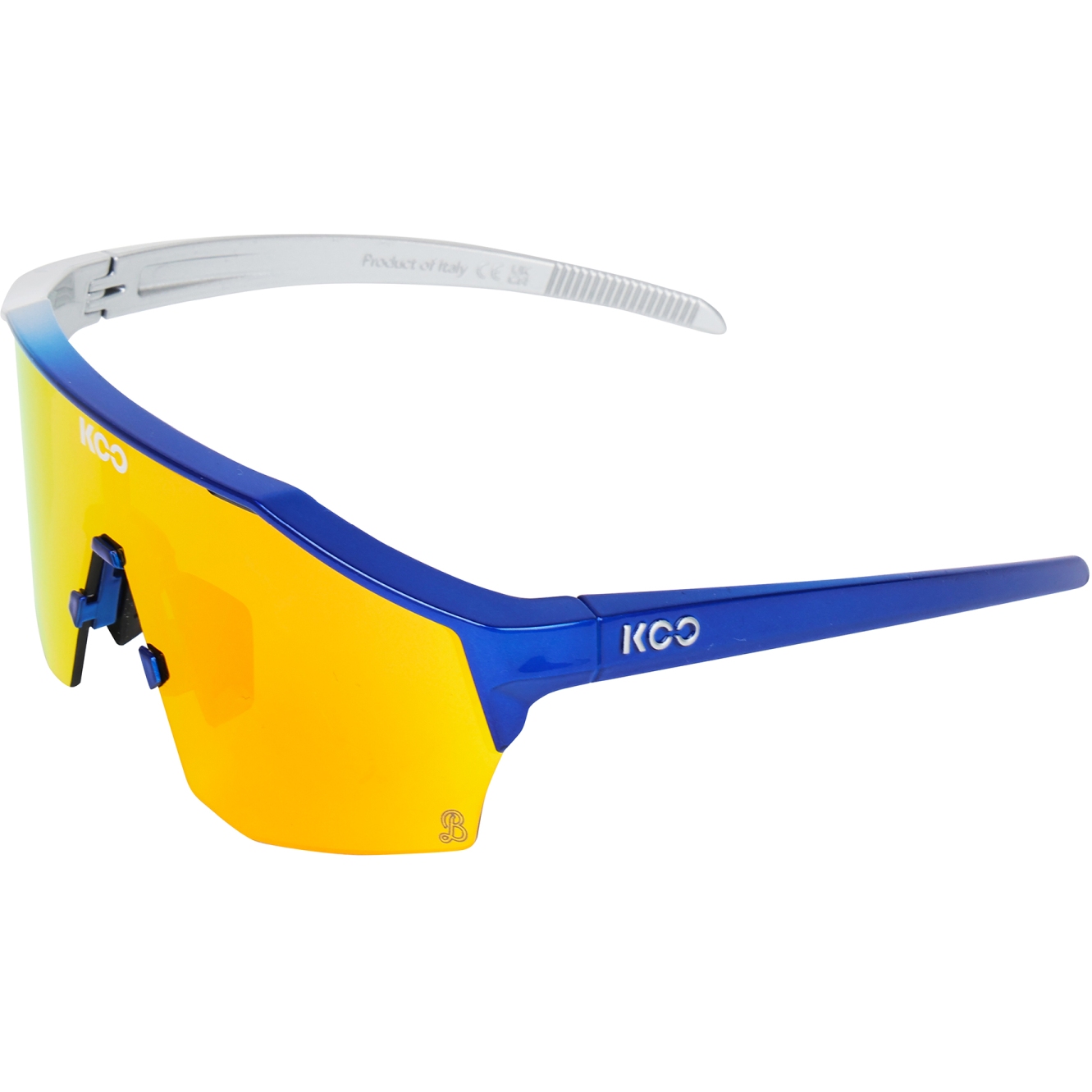 Picture of KOO Alibi Sunglasses - Regular | Blue/Silver | Bora Red Bull Team Edition | Red Mirror