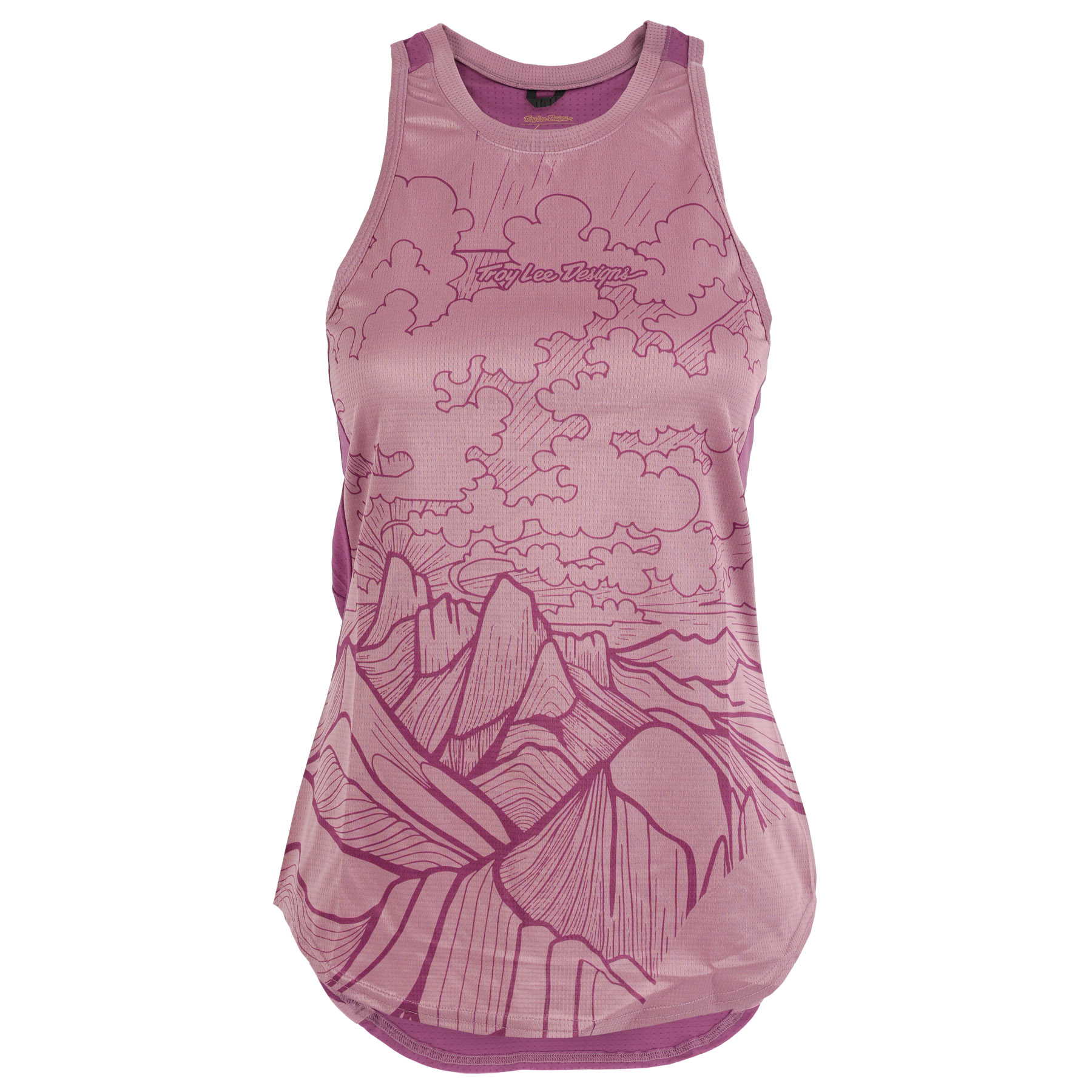 Picture of Troy Lee Designs Luxe Women&#039;s Tank Top - Micayla Gatto Rosewood