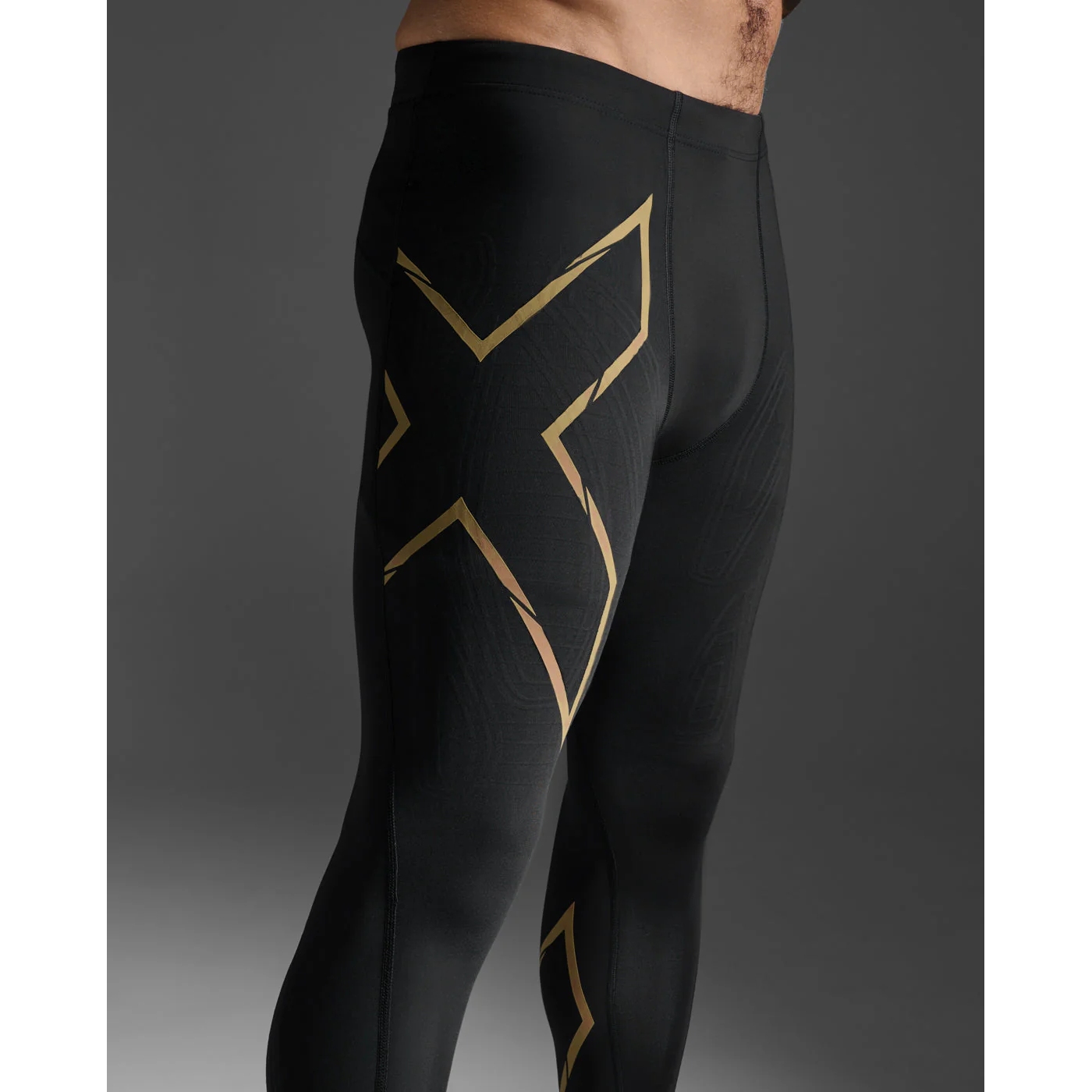 2XU Elite MCS Run Compression Tights Men - black/gold