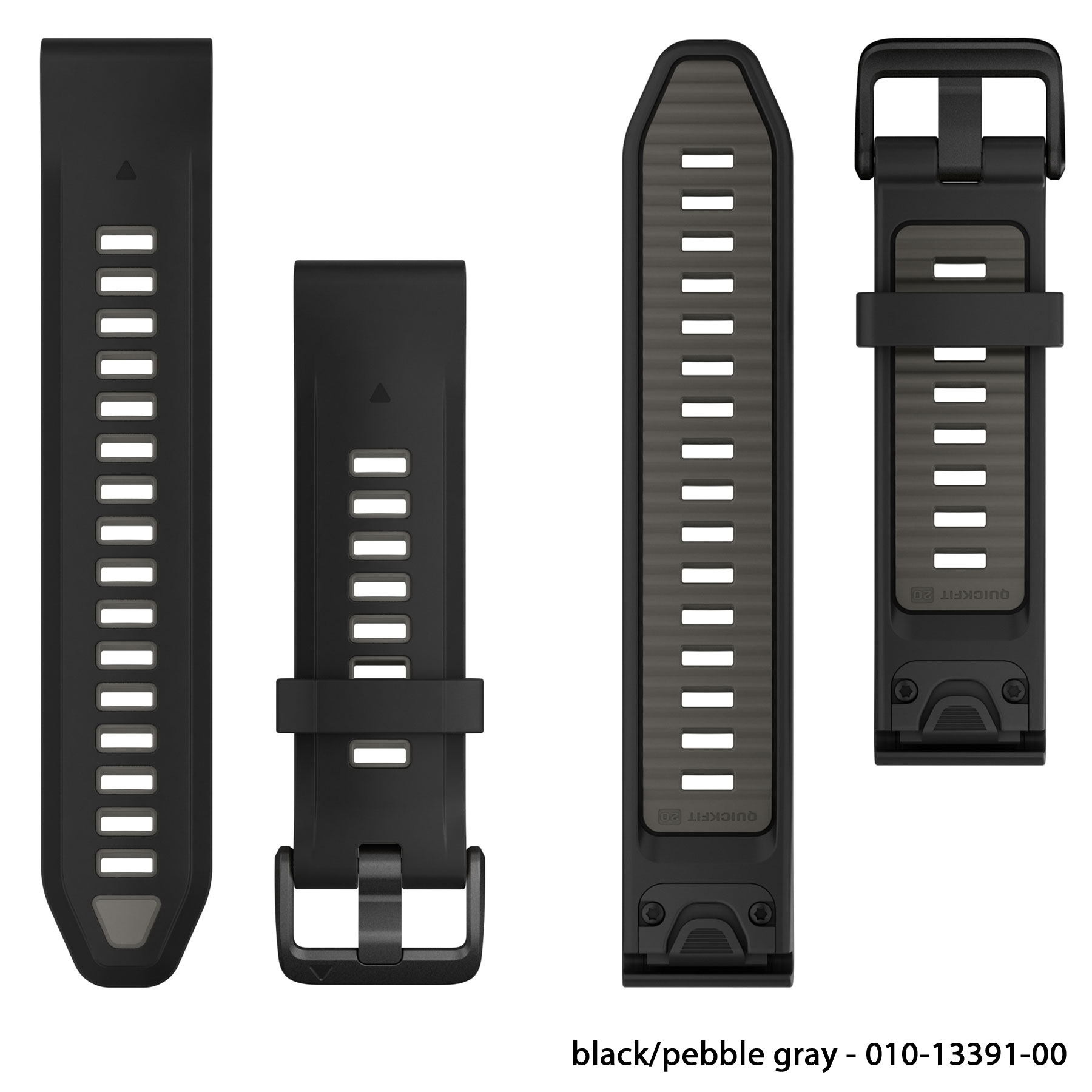 Cinturino Sportivo QuickFit 20mm Per Garmin Fenix 8/7S/Epix Pro 42mm – Silicone Impermeabile, Fibbia In Alluminio