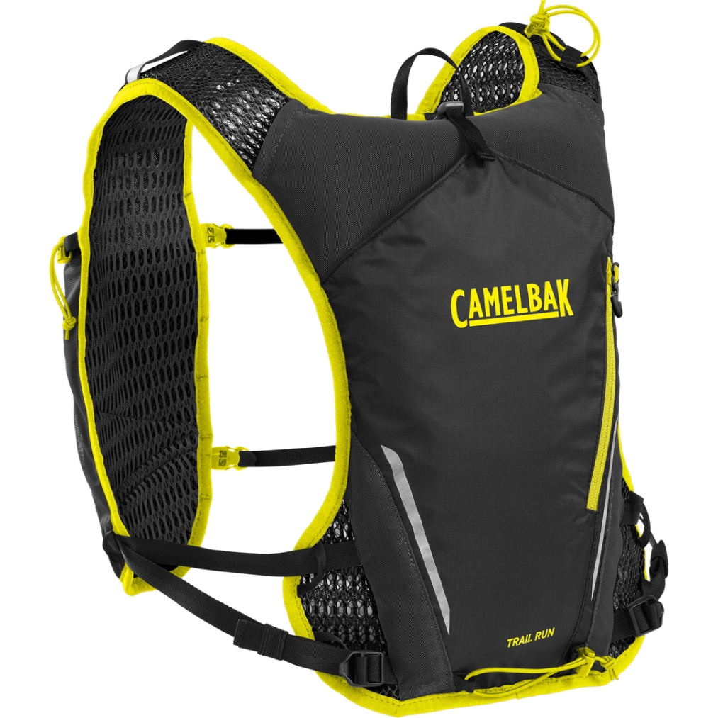 Productfoto van CamelBak Trail Run Hardloopvest met Drinksysteem - black/safety yellow
