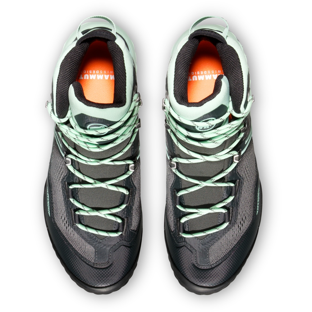 Mammut Ducan II High GTX Shoes Women - steel-neo mint | BIKE24