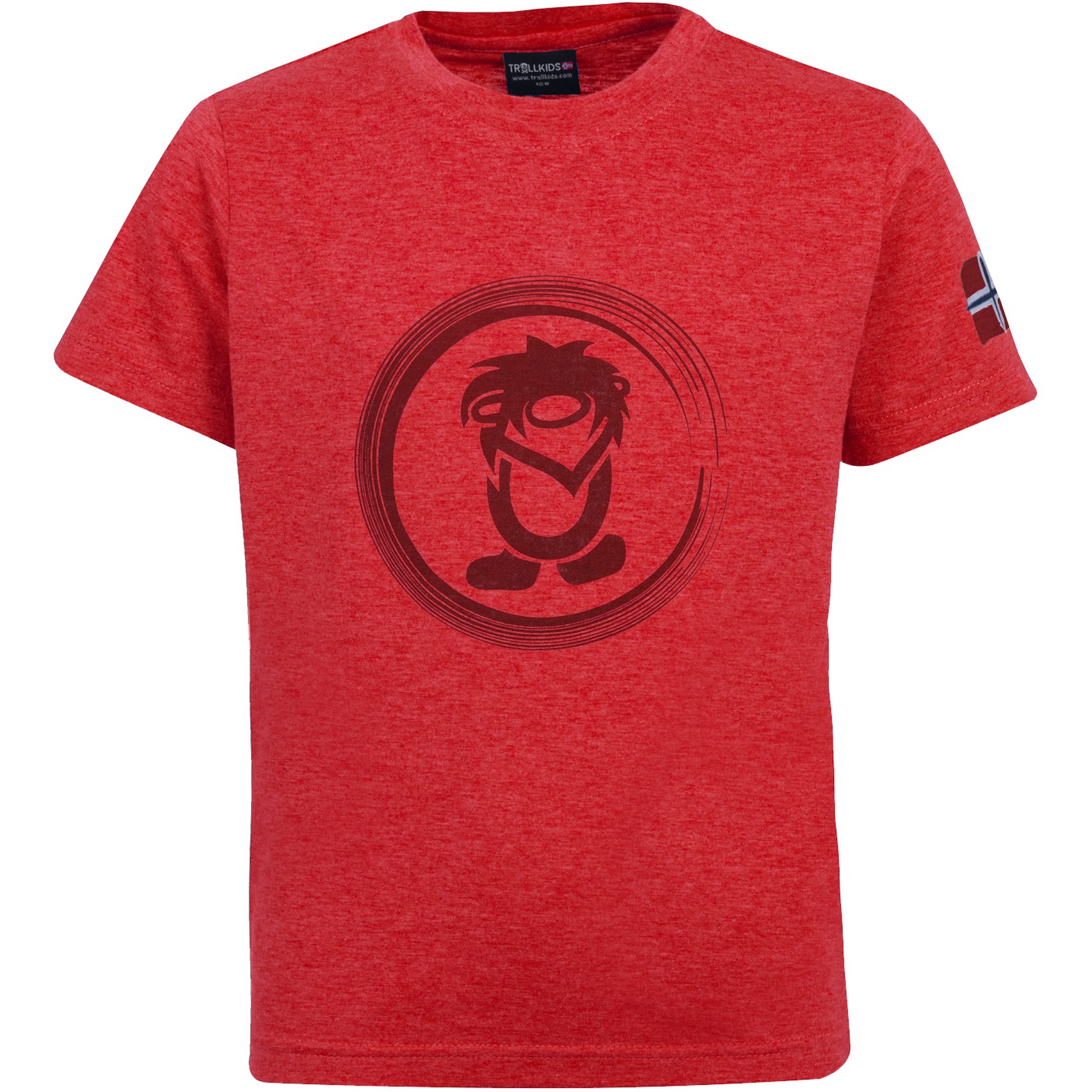 Picture of Trollkids Trollfjord Kids T-Shirt - spicy red