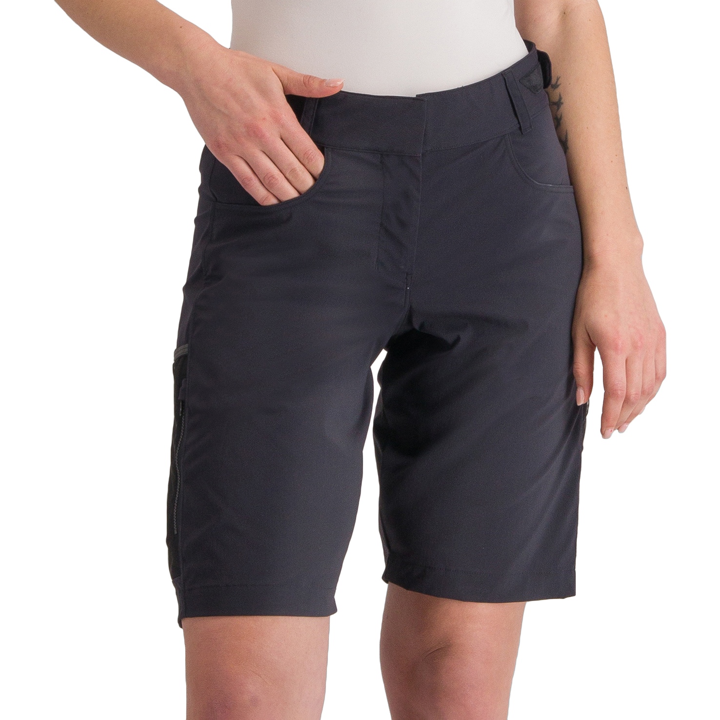 Picture of Sportful Supergiara Overshort Women - 002 Black