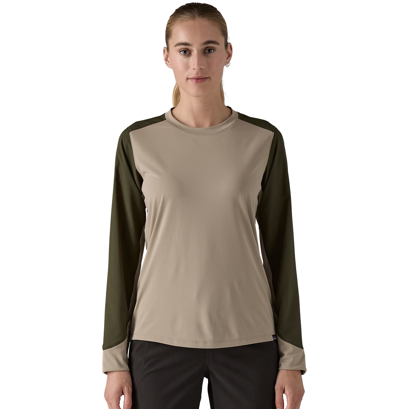Produktbild von Patagonia Dirt Craft Langarmtrikot Damen - Seabird Grey