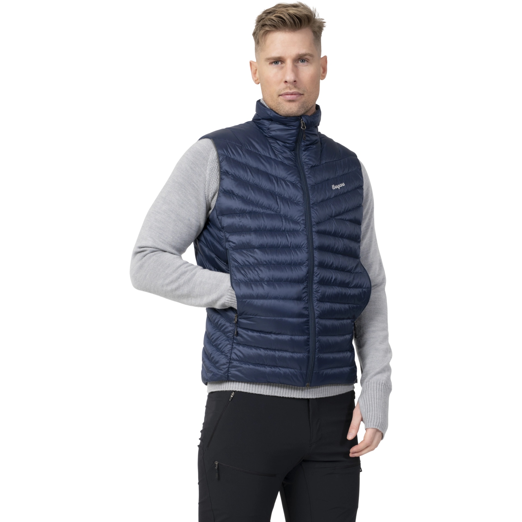 Kuva tuotteesta Bergans Rabot Light Down Vest Men - navy blue