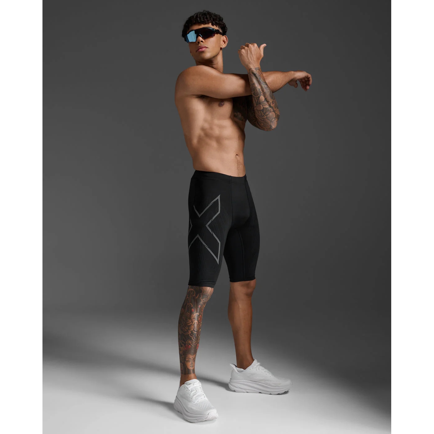 2XU Elite MCS Run Compression Shorts Men - black/black