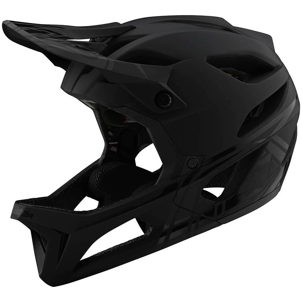 Picture of Troy Lee Designs Stage MIPS Helmet - Stealth Midnight