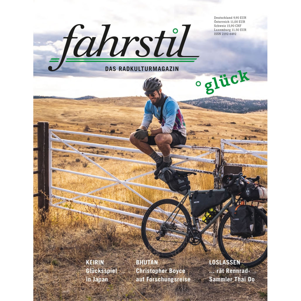 Productfoto van fahrstil Das Radkulturmagazin #37 °glück (Magazine in German Language)