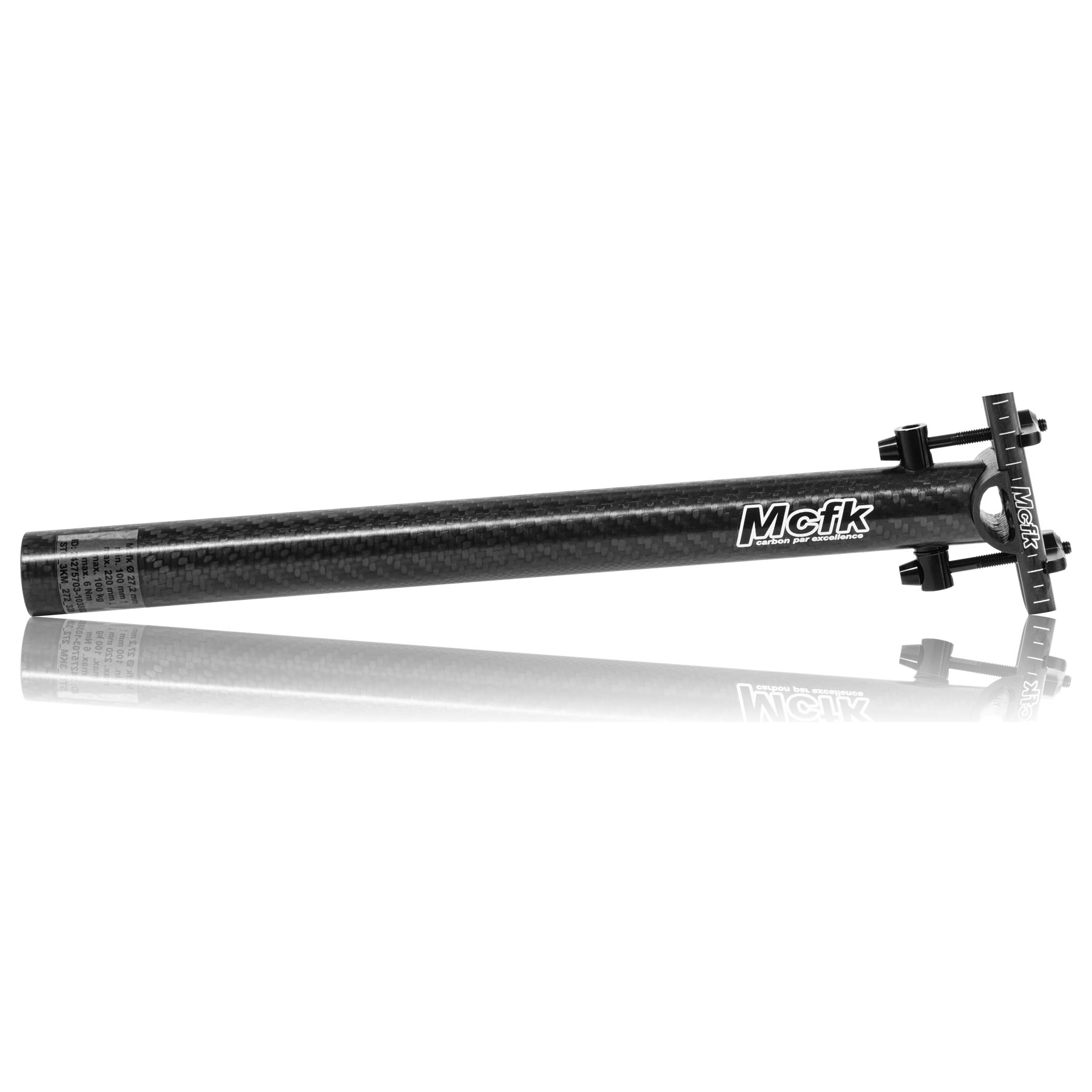 Tige de selle Carbone Fouriers DI2 27.2-30.9-31.6 recul 0 Tige de selle Carbone Fouriers DI2 27.2-30.9-31.6 recul 0