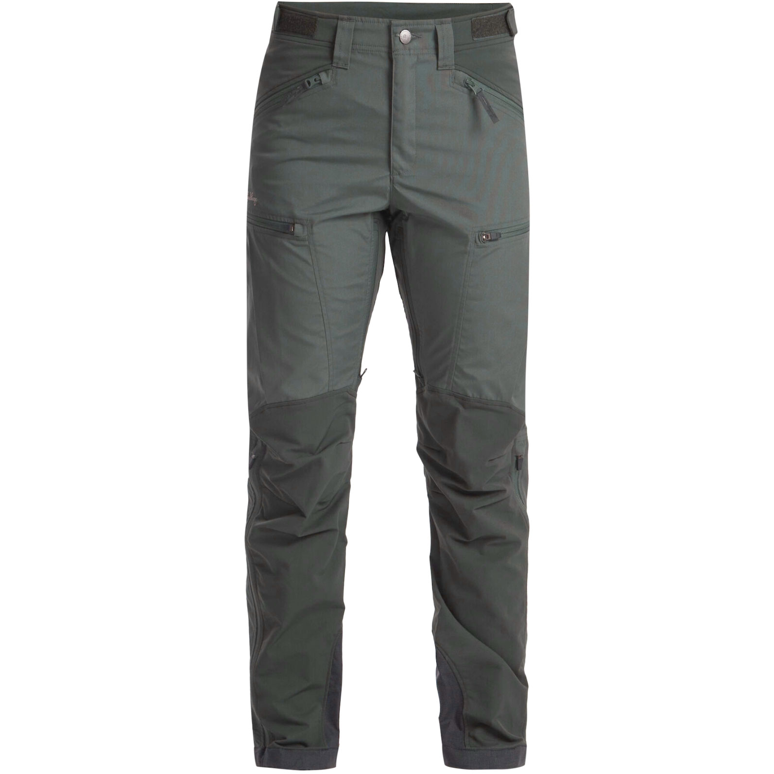 Productfoto van Lundhags Makke High Waist Wandelbroek Dames - Dark Agave/Seaweed 655