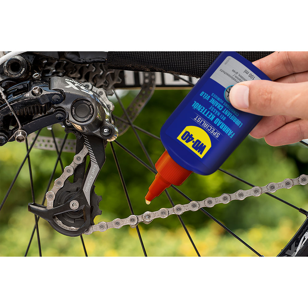 WD-40 Lubrifiant Chaînes Velo Conditions Humides - Specialist
