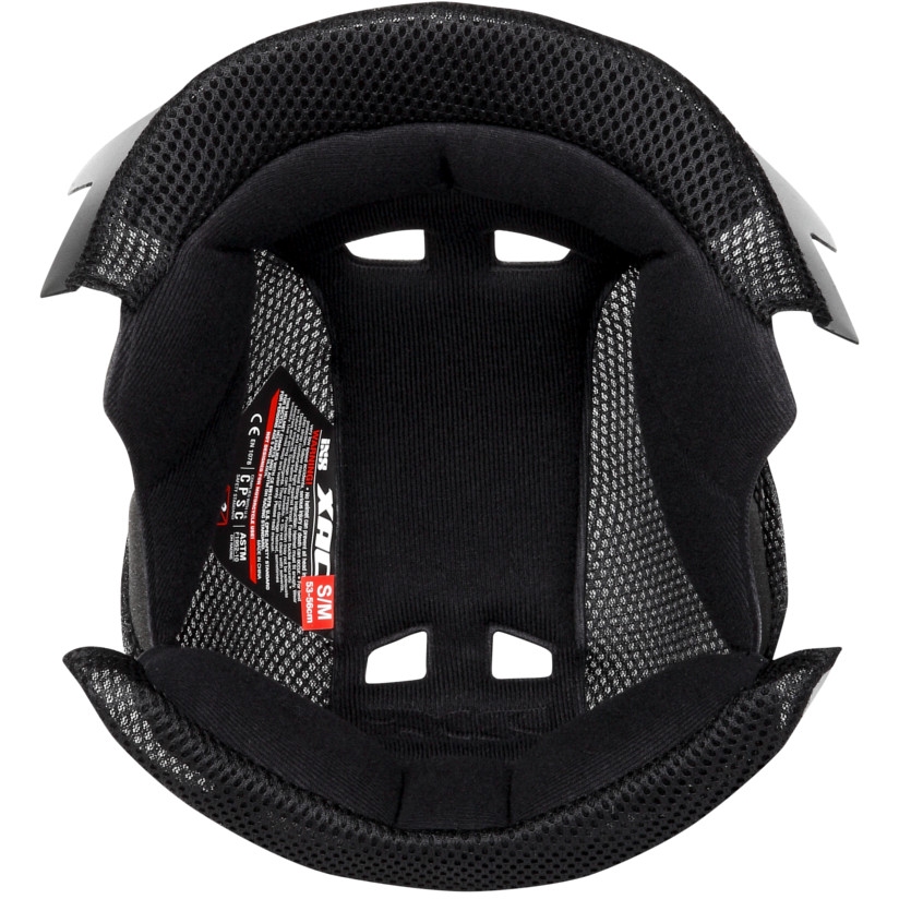 Bild von iXS Xact Head Lining Helm Pad Set - schwarz