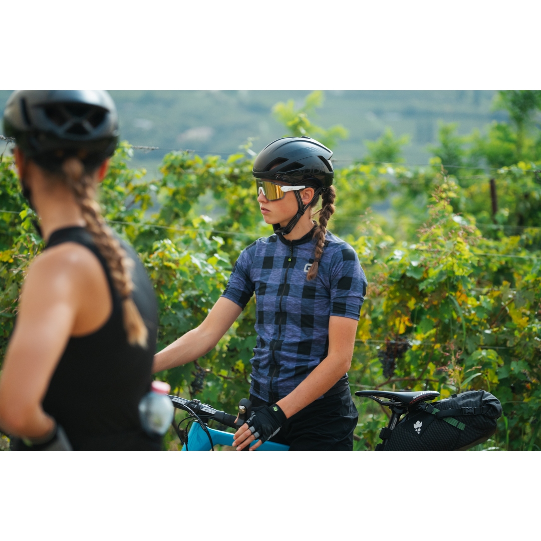 Maglia Da Ciclismo Donna Manica Corta – Traspirante, Con 3 Tasche Posteriori E Strisce Riflettenti – Taglia 3XL (petto 116 Cm) - 3