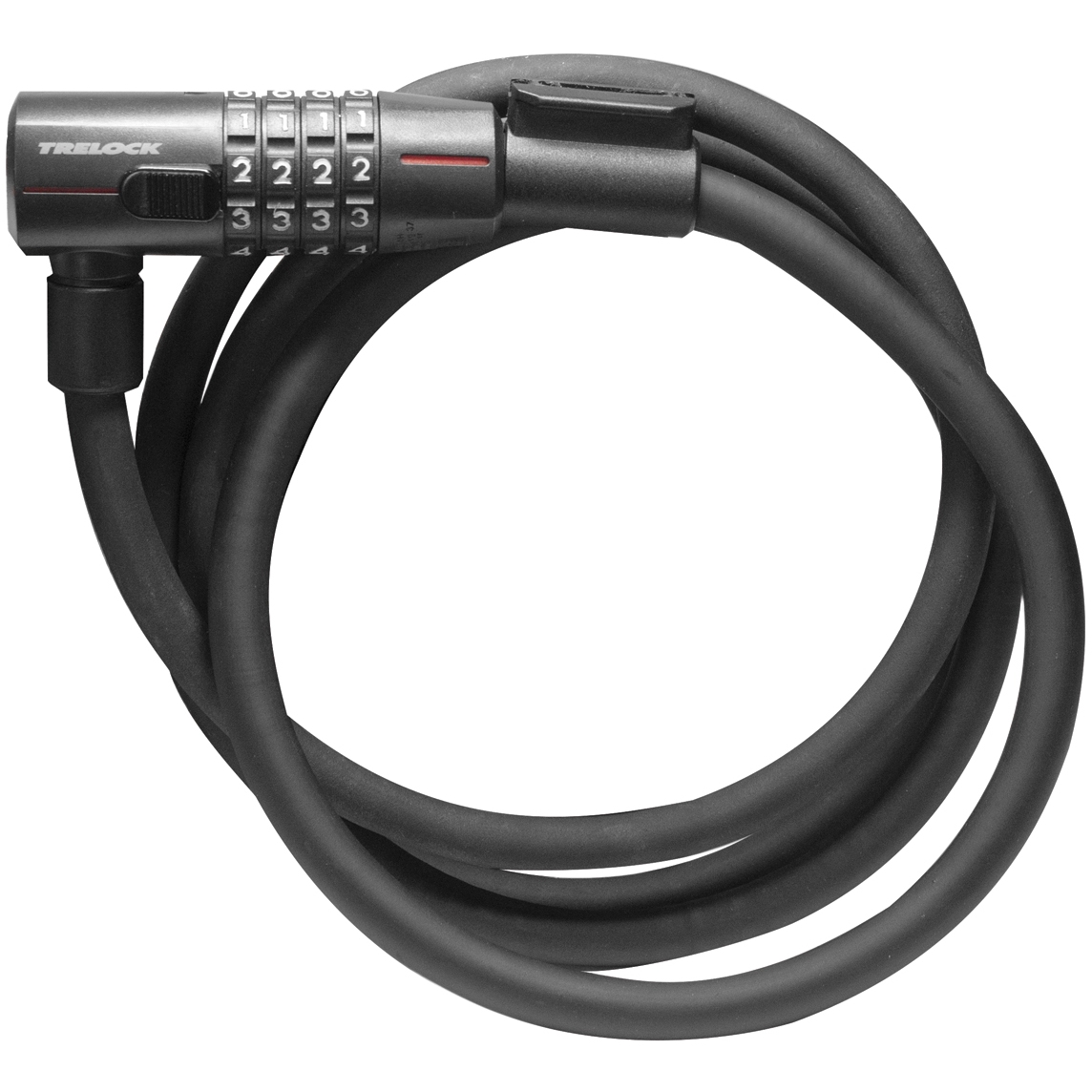 Productfoto van Trelock KS 312 Code 110/12 Cable Lock - black