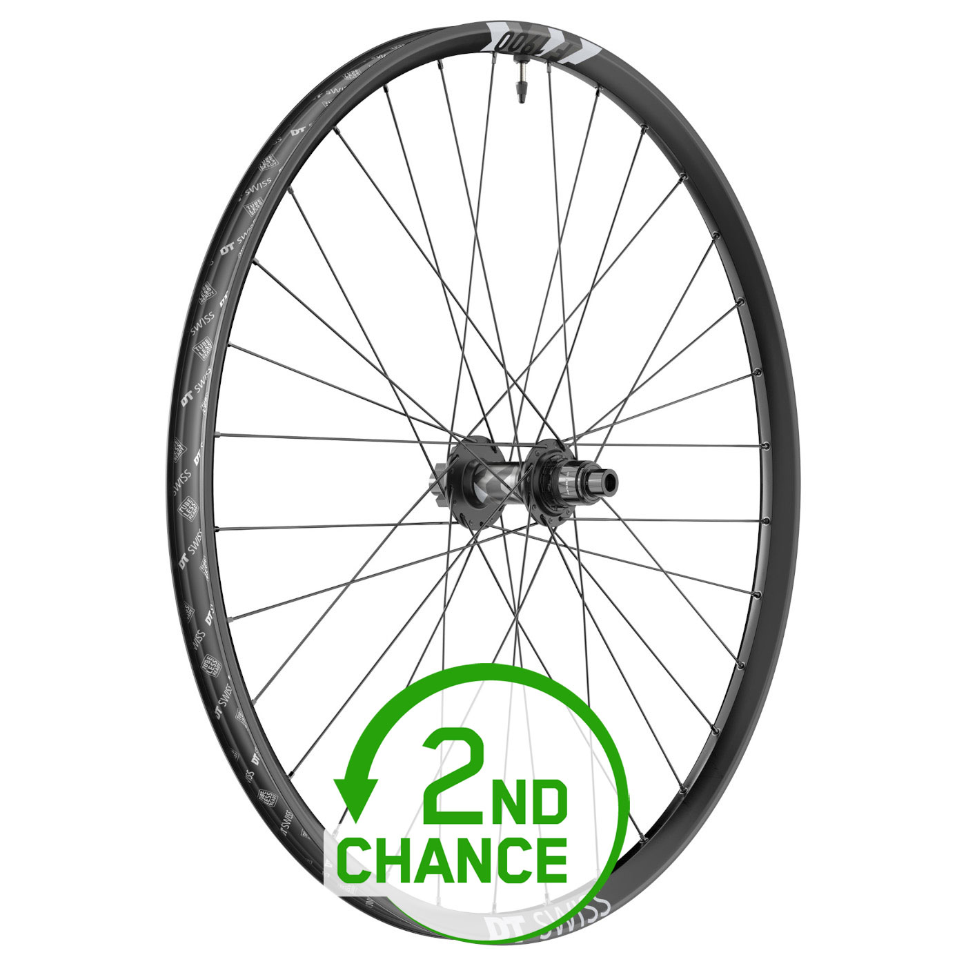 Picture of DT Swiss F 1900 CLASSIC Rear Wheel - 29&quot; | Clincher | 6-Bolt - 12x157mm Boost - SRAM XDR - 2nd Choice