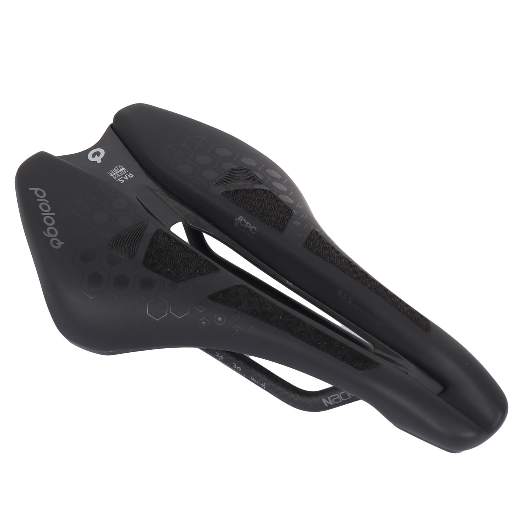 Picture of Prologo Dimension Tri Pas Nack CPC Airing Saddle - anthracite / silver