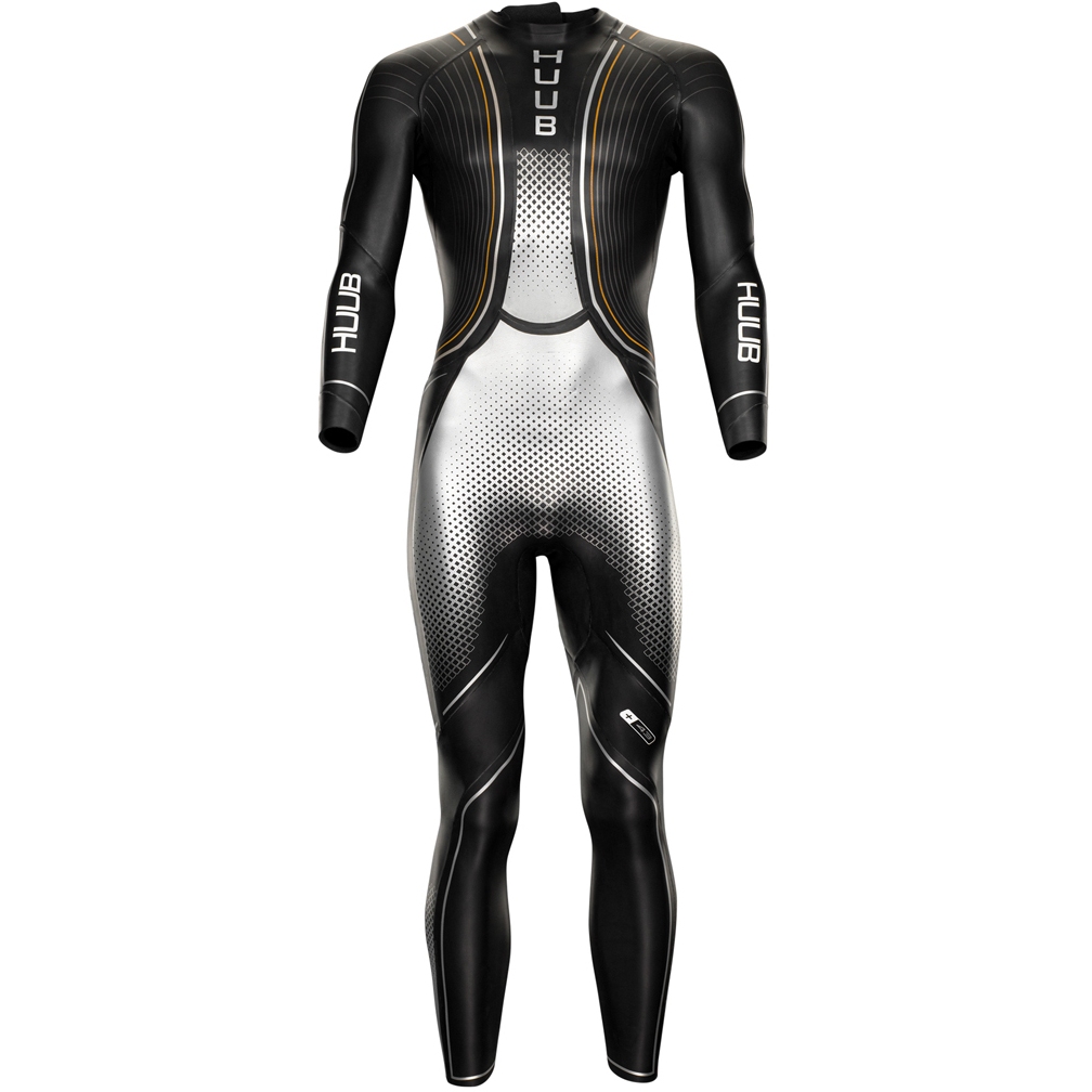 Produktbild von HUUB Design Agilis Jonny Silver/Bronze 3:5 Wetsuit - schwarz/silber/bronze