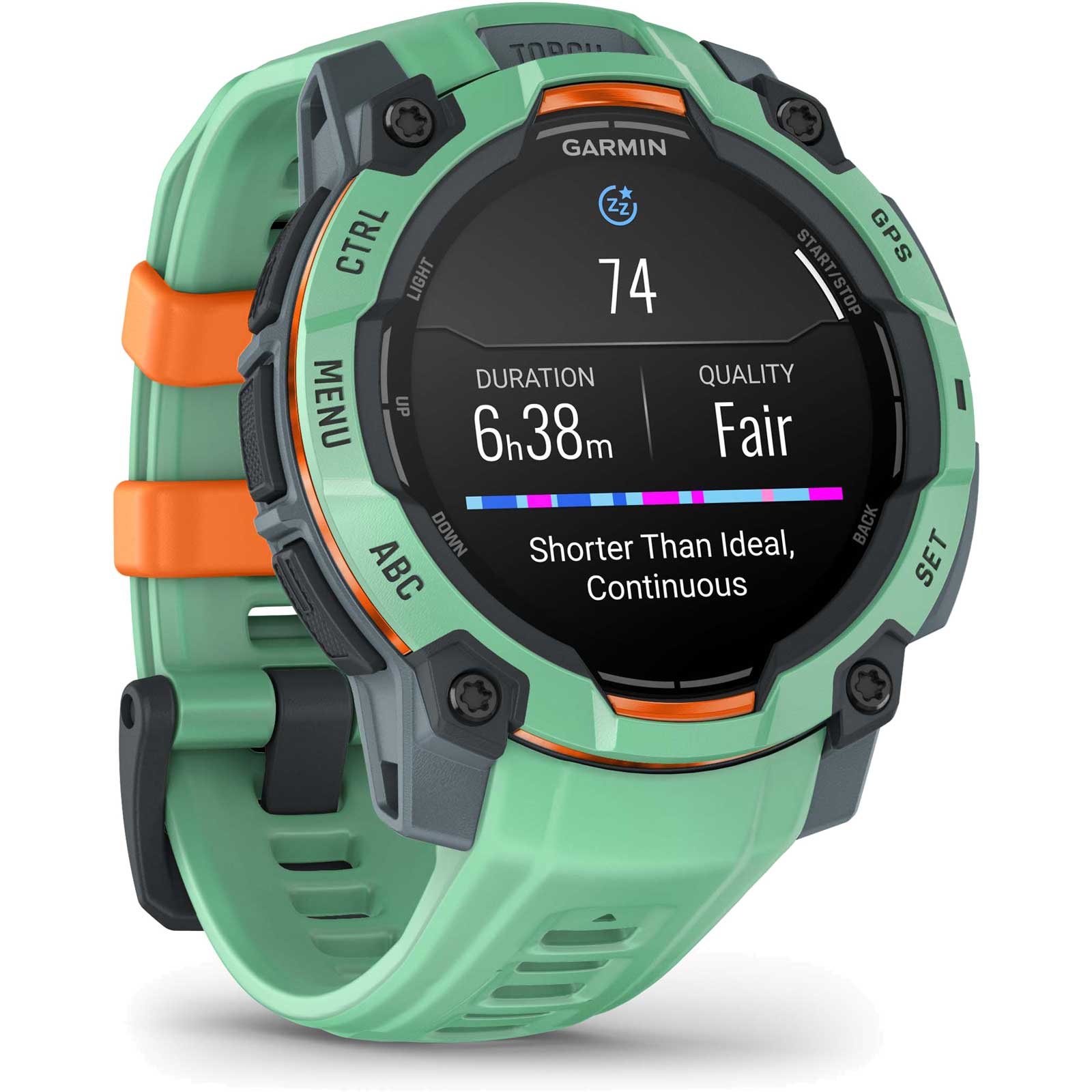 Garmin Instinct 3 AMOLED GPS Smartwatch - 45mm - Neo Tropic | BIKE24