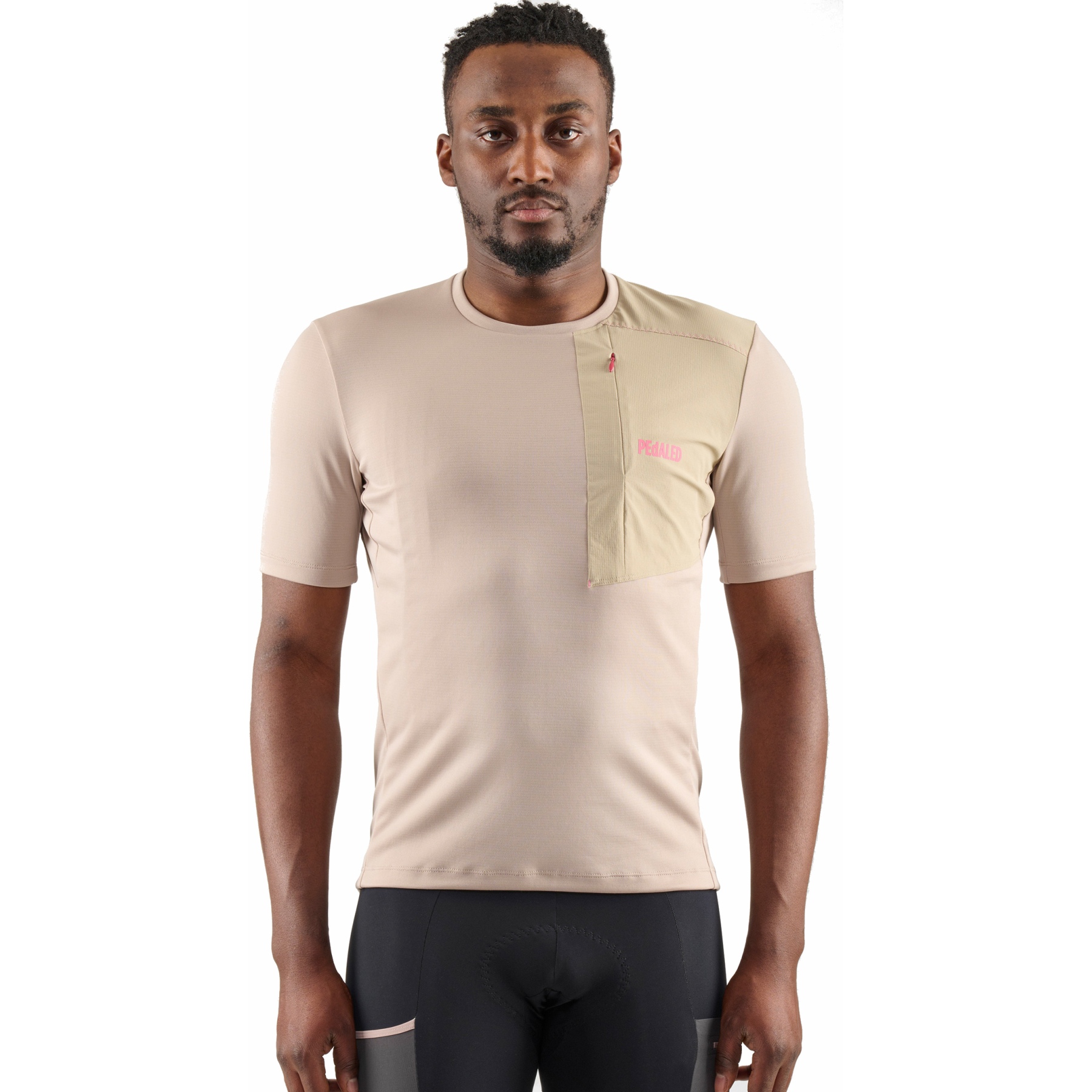 Picture of PEdALED Odyssey Merino Tee Men - Beige