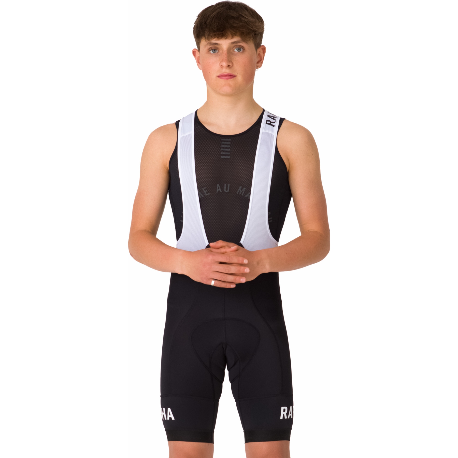 Rapha Pro Team Training Bib Shorts Men - black/white | BIKE24