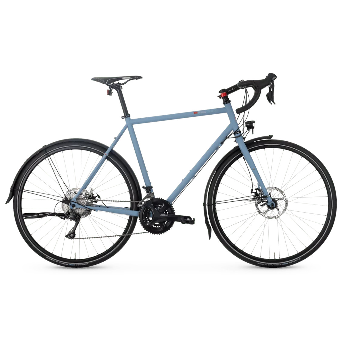 Picture of vsf fahrradmanufaktur T-RANDONNEUR SPORT - Men Touring Bike - 2023 - limpid blue glossy