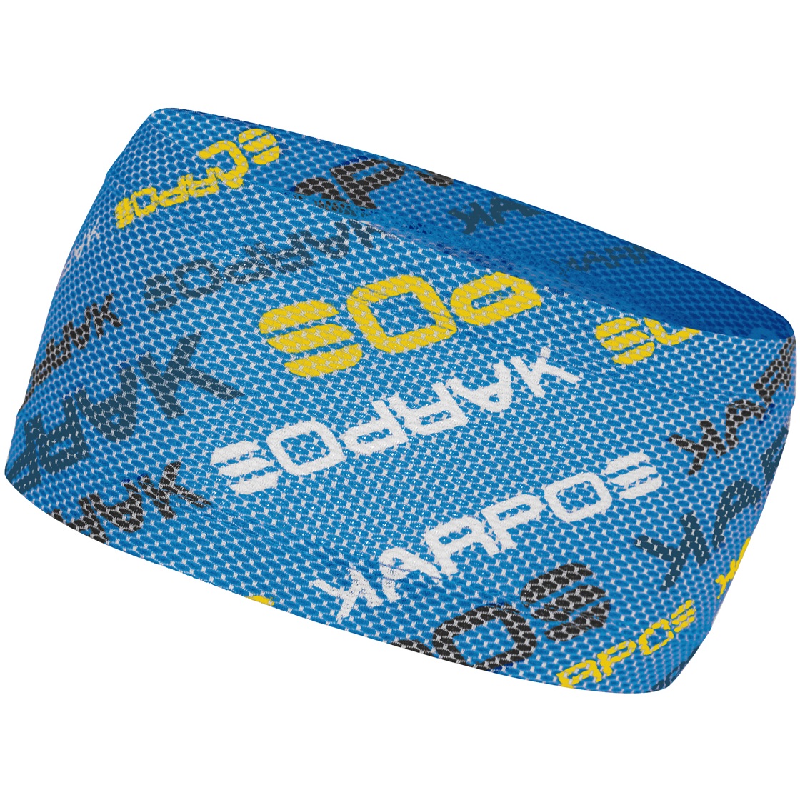 Picture of Karpos Moved Headband - indigo blue/high visibility