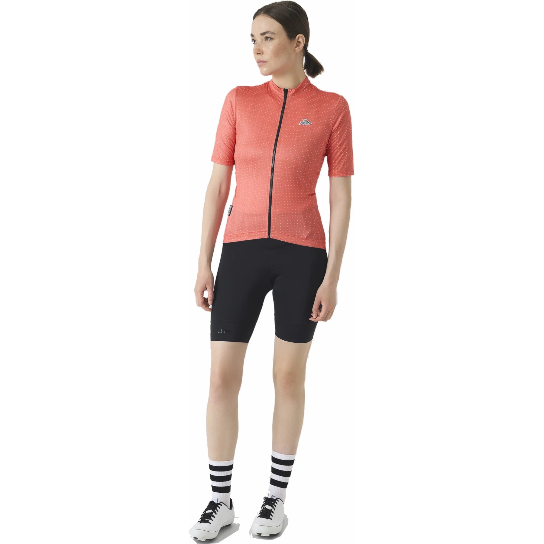 Café du Cycliste Fleurette Short Sleeve Jersey Women - fire | BIKE24