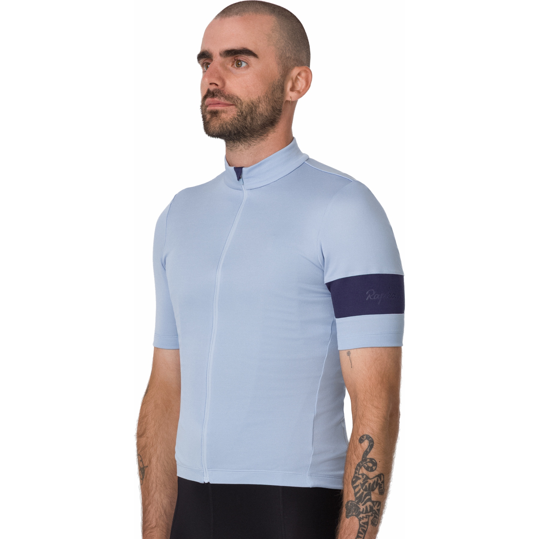 Rapha Classic Short Sleeve Jersey Men - arctic/navy purple | BIKE24