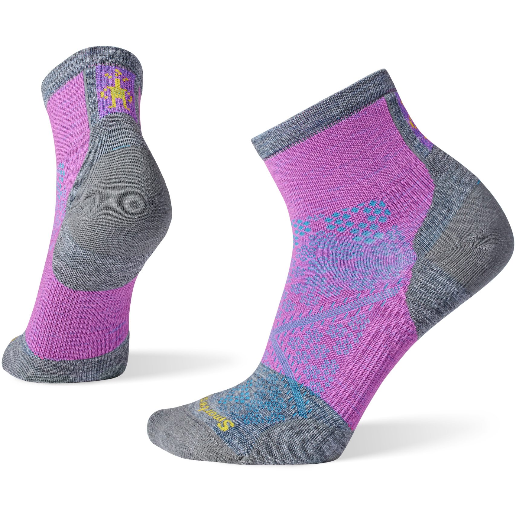 Produktbild von SmartWool Cycle Zero Cushion Ankle Damen Socken - A22 meadow mauve