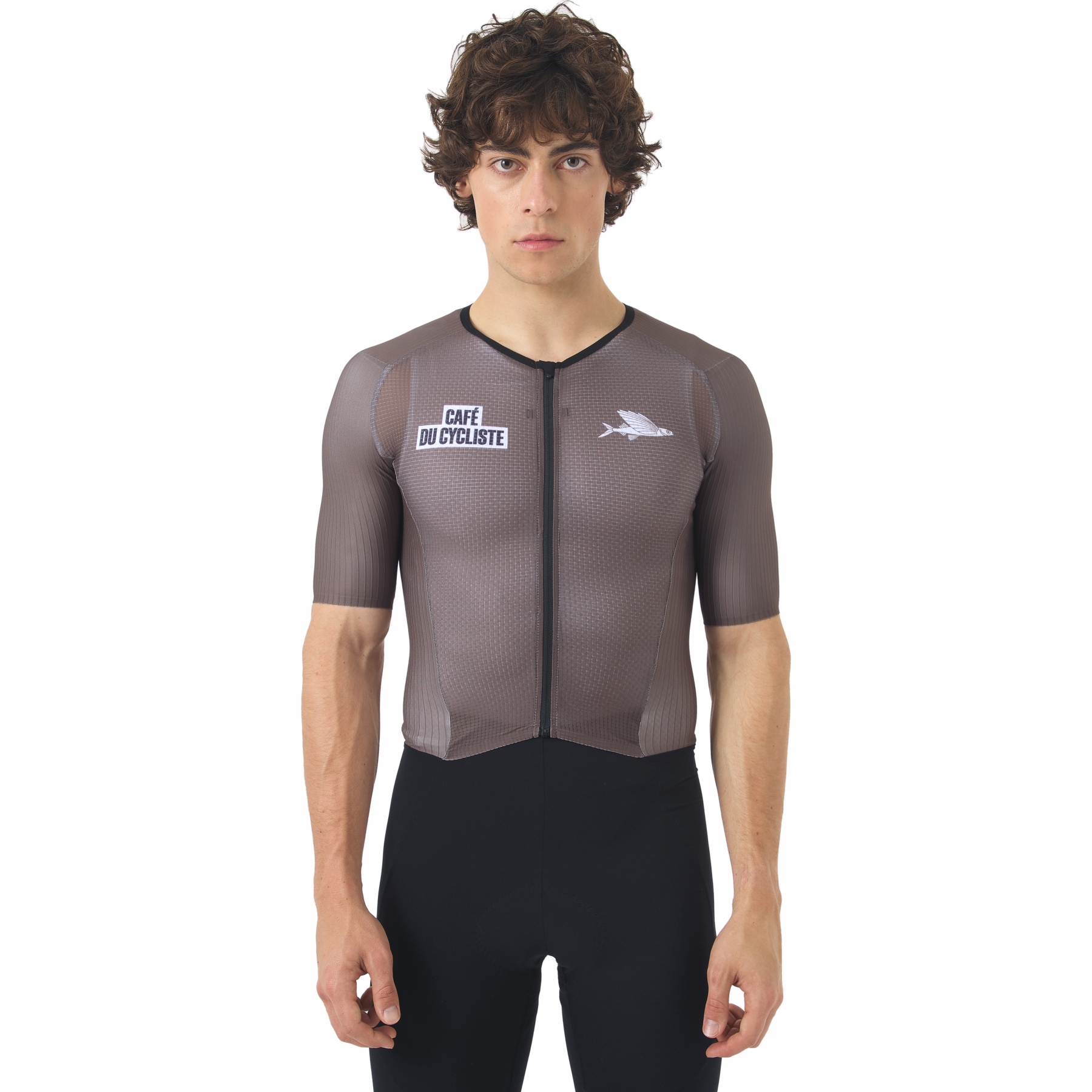 Café du Cycliste Cerise Speedsuit Men - carob/black | BIKE24