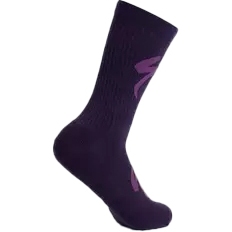 Bild von Specialized Techno MTB Tall Logo Socken - dusk/purple orchid