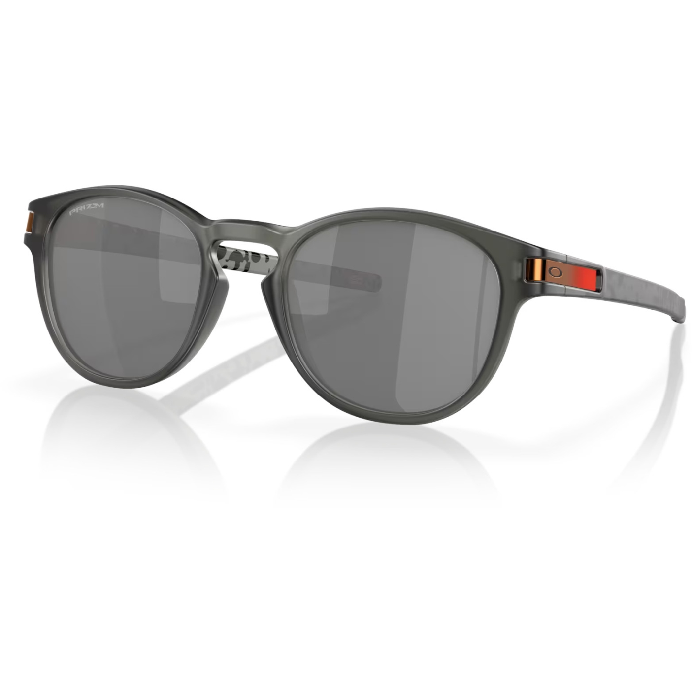 Oakley Latch - Community Collection - Glasses - Matte Grey Smoke/Prizm  Black - OO9265-6653