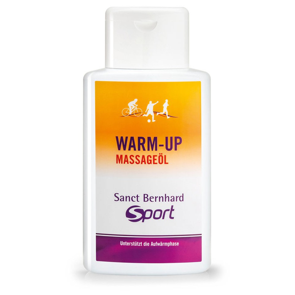 Productfoto van Sanct Bernhard Sport Warm-up Massage Oil - 500ml