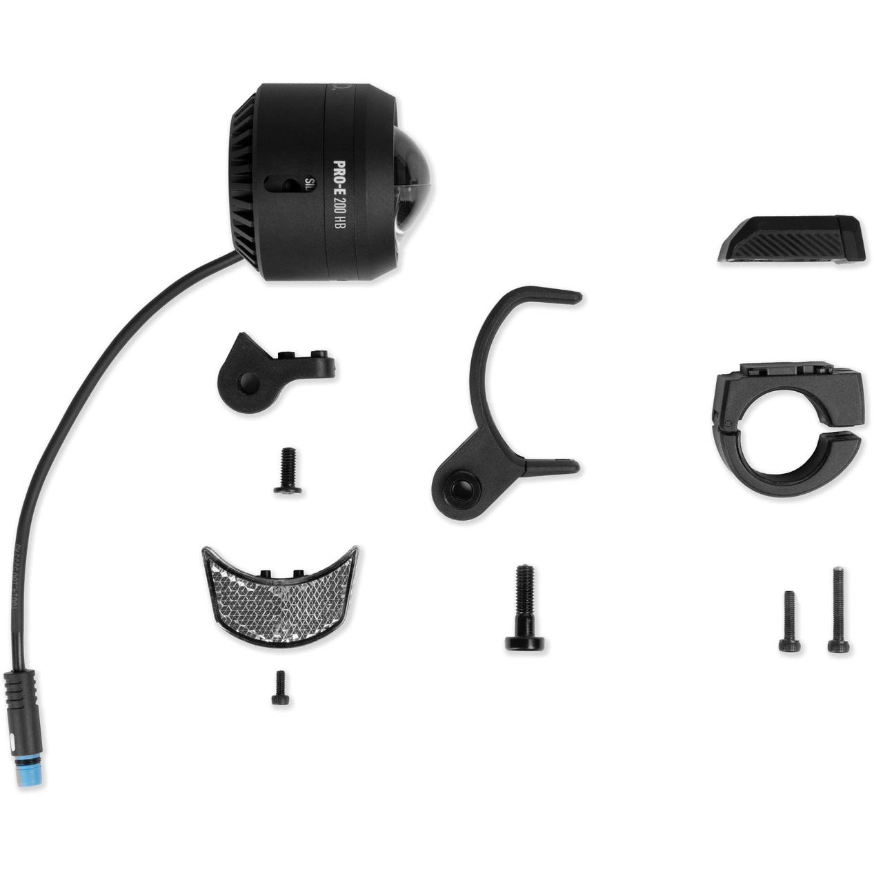 Eclairage Velo Phare Avant Vélo Halfords Advanced 200 Lumens - LED