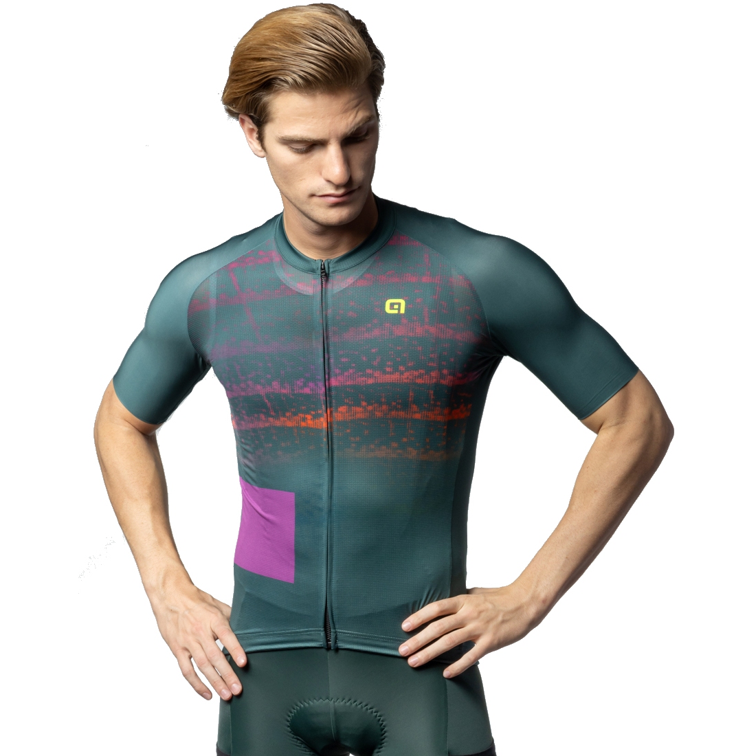 Bild von Alé OFF ROAD - GRAVEL Creek Radtrikot Herren - greenwood
