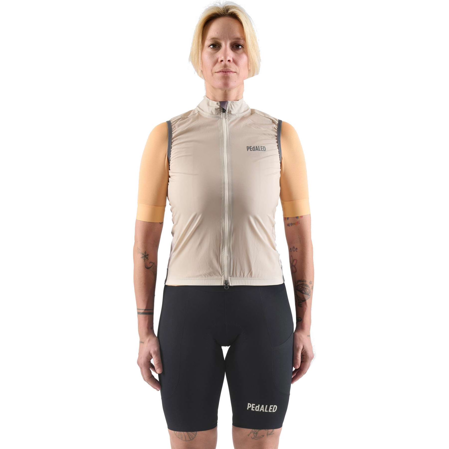 Picture of PEdALED E. Airtastic™ Windproof Vest Women - Beige