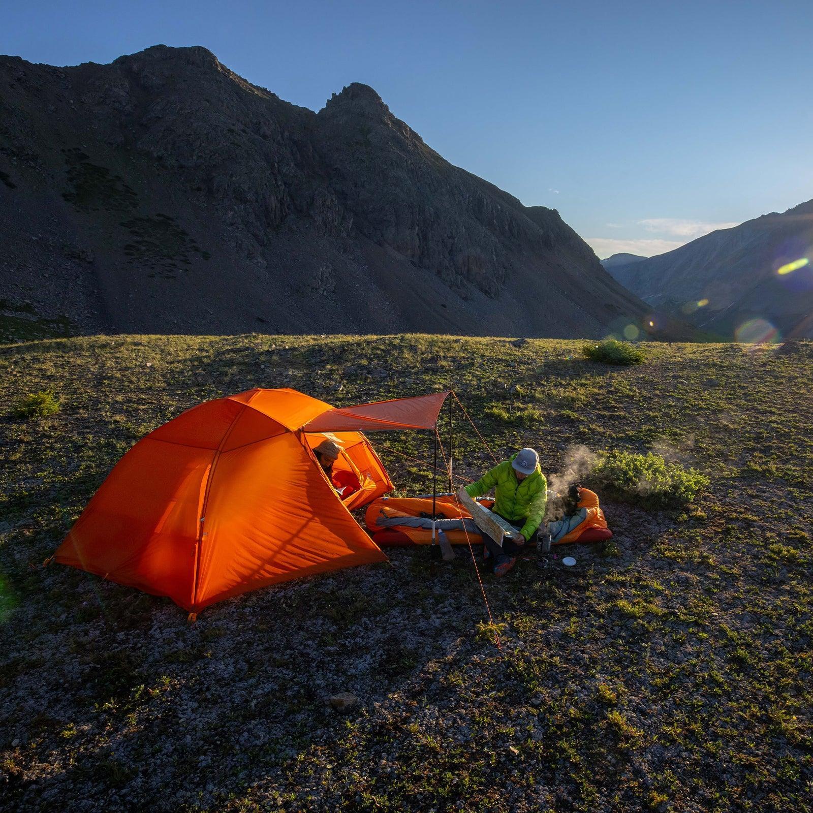 Big Agnes Copper Spur UL3 Tent - lichen green | BIKE24