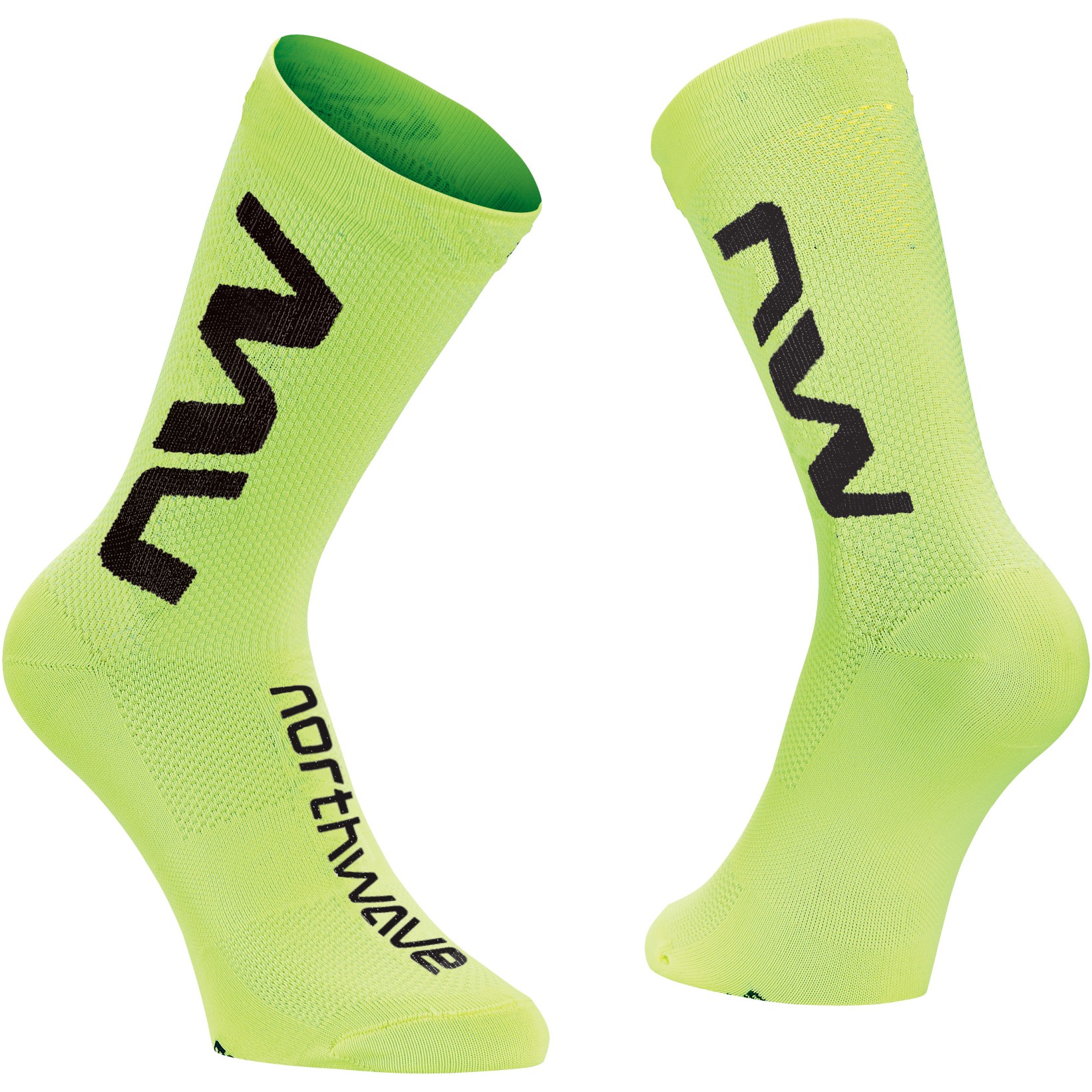 Picture of Northwave Extreme Air Socks - yellow fluo/black 41