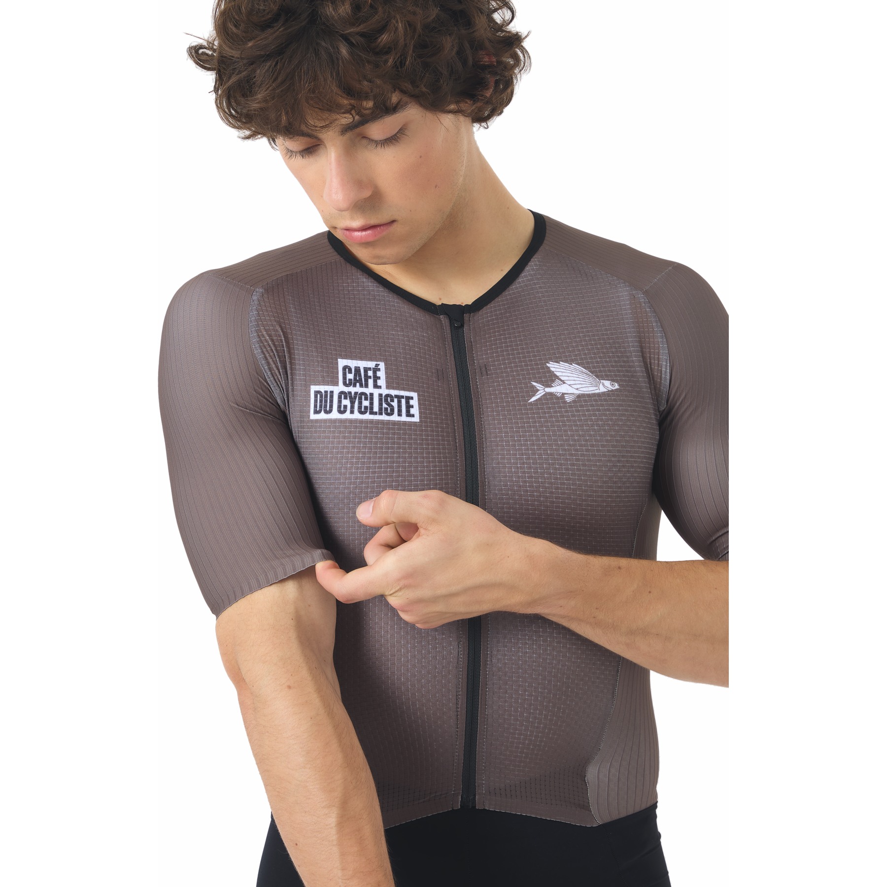 Café du Cycliste Cerise Speedsuit Men - carob/black | BIKE24