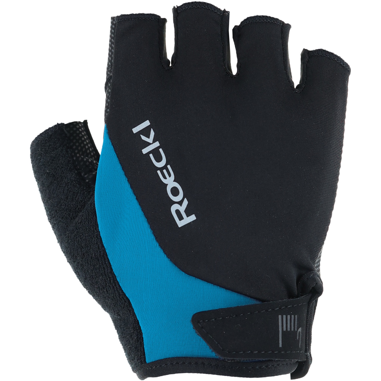 Picture of Roeckl Sports Basel 2 Cycling Gloves - black/blue 9500