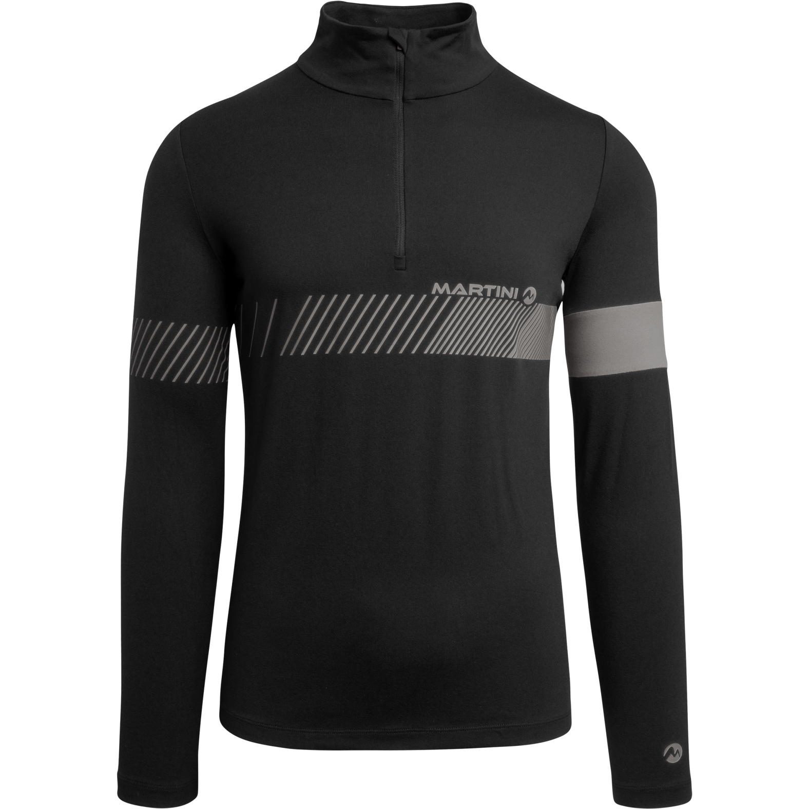 Picture of Martini Sportswear Pinnacle Long Sleeve Shirt Men - black_carbon