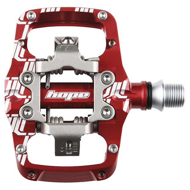 Image of Hope Union Trail Clipless Pedals - red