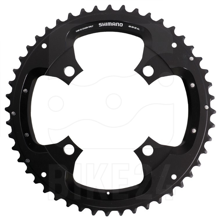 Picture of Shimano Deore XT Trekking Chainring for FC-T8000 - 3x10-speed - black