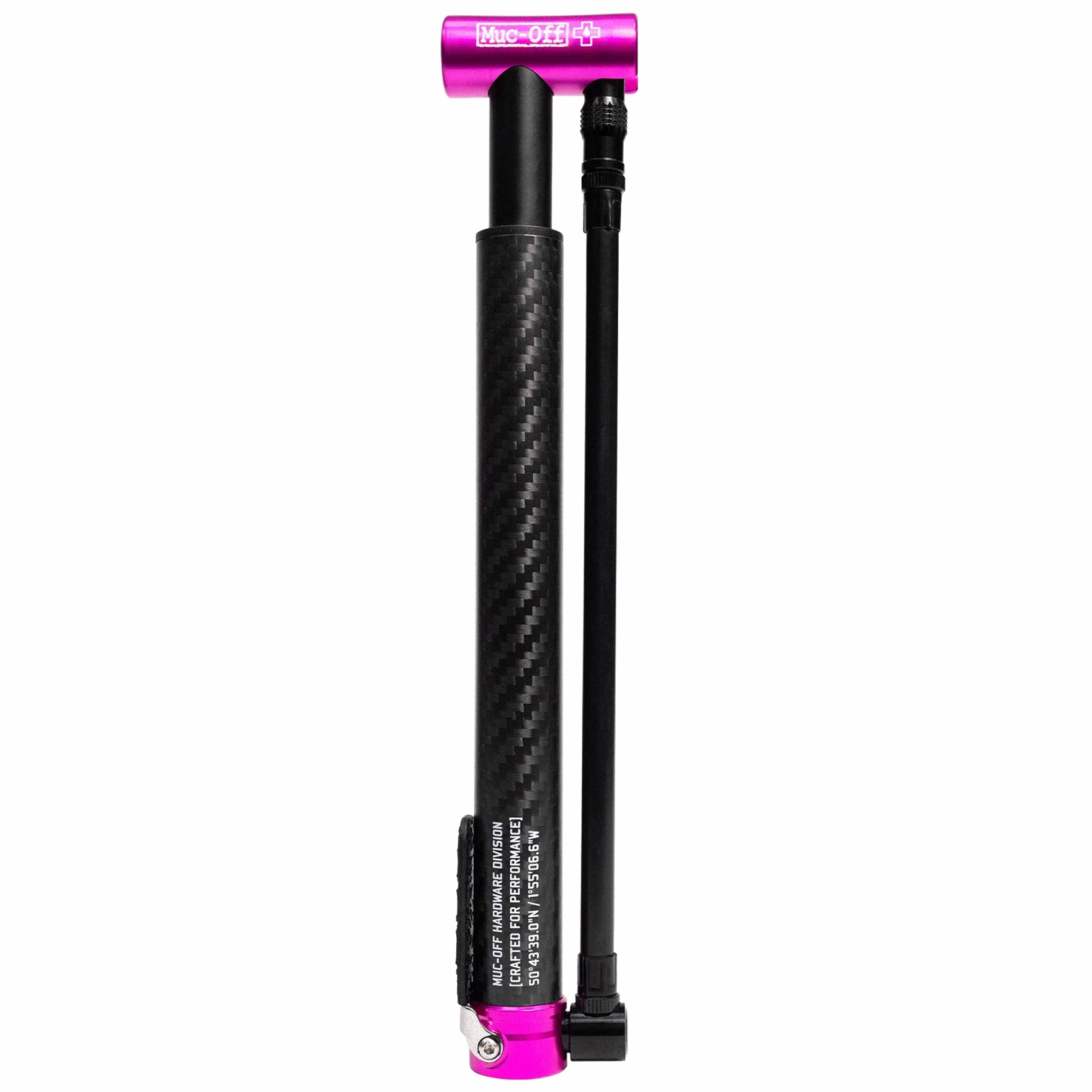 Photo produit de Muc-Off Pompe à Air - AirMach Carbon - noir/rose