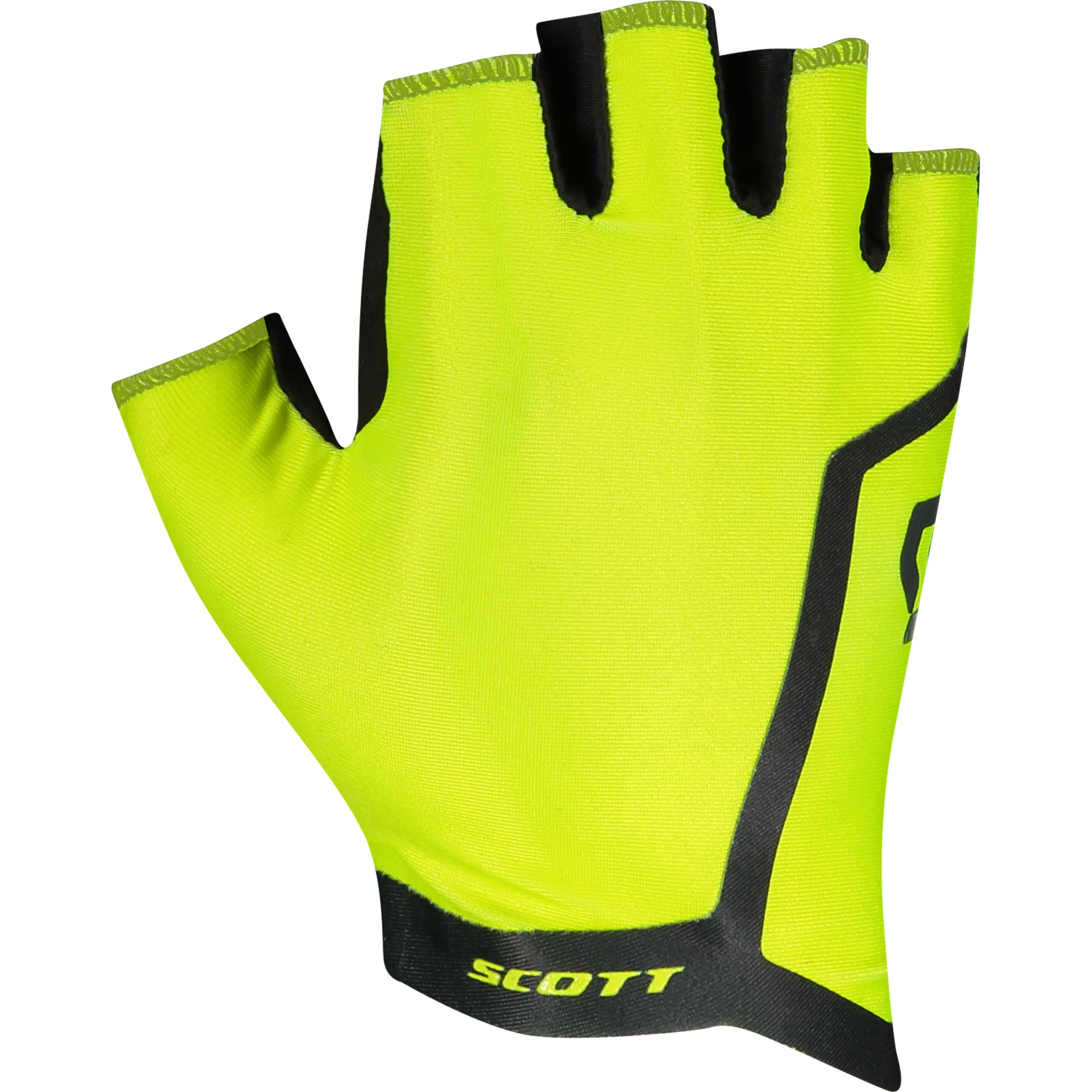 Picture of SCOTT Perform Gel Short Finger Gloves - sulphur yellow