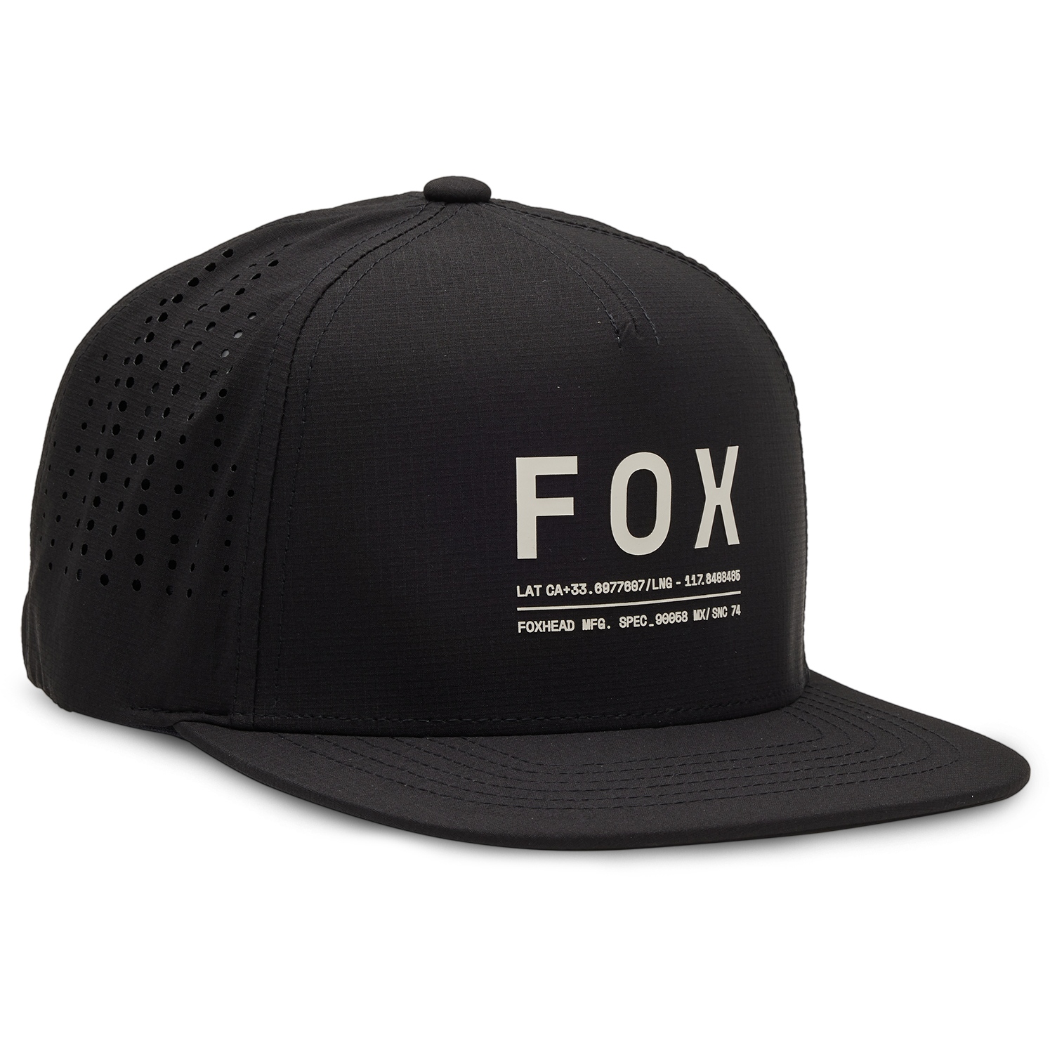 Produktbild von FOX Non Stop Tech Snapback Kappe - schwarz